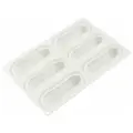 Форма силиконовая для пирожных S-Chief Эклеры, 6 ячеек, 30x19x3,5 см, арт. SPC-0301