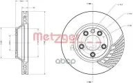 Диск тормозной передний Audi Q7/VW Touareg/Porche Cayenne R VAG 7L8615302 350мм/7L8615302 7L6615302K 7L6615302E 95535140250 .