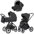 Коляска 3в1 Carrello Vector Magnet, с автокреслом, цвет черный