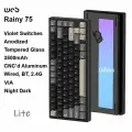 Механическая клавиатура Wob Studio Rainy 75, Hot-Swap, RGB-подсветка, 3500 мА/ч