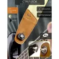Стреплоки Bagandmusic Safety Locks, для гитары, быстросъемные, черные