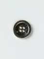 Пуговица пришивная K1255, цв. никель, L34-21 мм (в упаковке 50 шт)