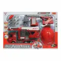 DIY Набор с фрикционной пожарной машиной (поставляется в собранном виде)
