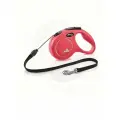 Flexi Рулетка New Classic S 5м до 12кг (трос) красная