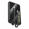 Универсальный Доп. Аккумулятор 10000mAh, Q37, HOCO, 1 USB (22.5W)+1 PD (20W)+Type-C+Lighting, черный