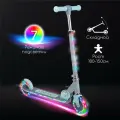 Самокат детский двухколёсный Amarobaby, Energy, серый/мятный