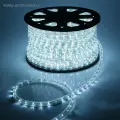 LED шнур 13 мм, круг, 100 м, кажд 6 мерц, 2W-LED/м-36-220V. + набор д/подкл, белый 2311302
