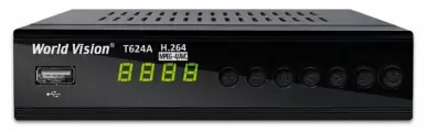 ТВ-тюнер World Vision T624A черный