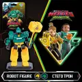 Диностер. Робот-конструктор Стего Трон 11 см. Dinoster