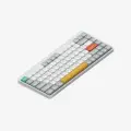 Беспроводная механическая клавиатура QMK Nuphy AIR75v2 Ionic White, RGB, Hot Swap, Moss Switch