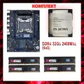 Комплект HUANANZHI X99 QD4 2011-3 XEON E5 2670 v3 2.3 ГГц+16Gb(4x8) Гб DDR4 2400 МГц