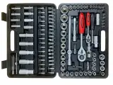 Набор инструментов, ключей Kraftech в кейсе, слесарный / для дома / для автомобиля, 108 предметов