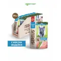 Sirius Kitten пауч для котят (кусочки в соусе) Индейка, 85 г. упаковка 24 шт