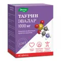 Таурин таб., 1000 мг, 107 г, 60 шт., 1 уп.