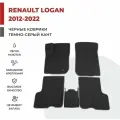 Автомобильные коврики EVA в салон Renault Logan II (2012-2022)