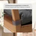 Подушка на стул IKEA малинда, рогожка, 38х40 см, 2 шт