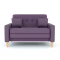 Диван Этро Люкс в рогожке Дрим виолет