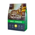 MR.BUFFALO STERILIZED 1,8 кг сухой корм для кошек курица 5 шт
