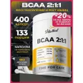 БЦАА в капсулах аминокислоты BCAA 2:1:1, 400 капсул для набора мышечной массы
