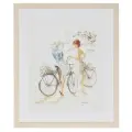 PN-0007949 Набор для вышивки крестом LanArte Girls on Bicycle Девушки на велосипедах
