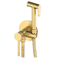 Смеситель для биде с держателем KERN 4049 , цвет матовое золото