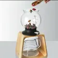 Набор для заваривания чая (чайная станция) Hario Tea Dripper LARGO Stend Set TDR-8006, 800мл