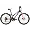 Женский велосипед Foxx Latina 26 (2025), стальная рама, размер 17, черный