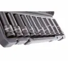 Набор головок ударных удлиненных 1/2 10-24мм 10 предметов AV Steel