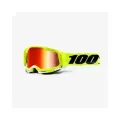 Очки 100% Racecraft 2 Goggle Fluo Yellow / Mirror Red Lens (50121-251-04)