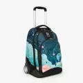 Сумка-рюкзак на колесах RUNA, Звёздный лес, для фигурных коньков, роликов, одежды, экипировки и аксессуаров