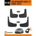 Брызговики для Volkswagen Golf 6 2009 2009-2013 4 шт