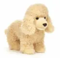 Мягкая игрушка LEOSCO Пудель кремовый 24 см, без поводка