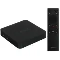 Медиаплеер Rombica TVbox GO, 2160p 4K UHD, IPTV, Wi-Fi, microSD, Android TV 10, ИК-порт, черный