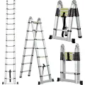 Лестница стремянка телескопическая 500 см STARTUL (ST9733-050)