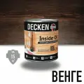 Масло для дерева, DECKEN, Inside Oil, для стен и потолков, 0,75 л, венге