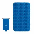 Двухместный надувной туристический коврик Naturehike FC-11 с гермонасосом (синий)