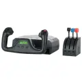 Джойстик самолета проводной Logitech Pro Flight Yoke System черный 945-000004