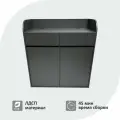 Станция официанта / тумба официанта Оди2 1000х1090х500 мм, цвет Графит