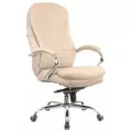 Кресло руководителя Everprof Valencia M Кожаное Бежевый