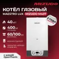 Газовый двухконторный котел MIZUDO M40T с раздельными теплообменниками