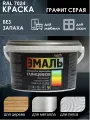 Краска эмаль акриловая глянцевая Palizh (2,5 кг), графитовый серый RAL 7024