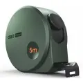Рулетка DELI home series green ht8519l 5мх19мм, эксклюзивный дизайн, корпус из софттач пластика, противоскользящая резиновая вставка, подарочная упаковка 112897