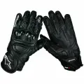 Alpinestars Мотоциклетные перчатки, кожаные перчатки, размер XL, черные