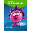 Шарики воздушные для праздника Смешарики Ежик