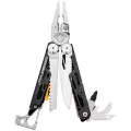Мультитул LEATHERMAN Signal (832265) с чехлом на кнопке черный/желтый