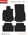 Eva сота коврики автомобильные для Jaguar XF 1 (Х250, X250) 2007 - 2016, черные, эва, 4шт / Ягуар
