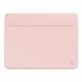 Чехол для ноутбука кожаный WiWU Skin Pro II на MacBook Pro 13 дюймов (2018-2021) - Розовый