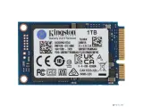Твердотельный накопитель твердотельный накопитель/ SSD KC600, 1024GB, mSATA, SATA3, 3D TLC, R/W 550/520MB/s, IOPs 90 000/80 000, DRAM buffer 1024MB, TBW 600, DWPD 0.32 (12 мес)