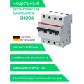 Выключатель автоматический 4P SH204 C10