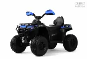 Детский электромобиль RiverToys E009EE с дистанционным управлением, полноприводный синий